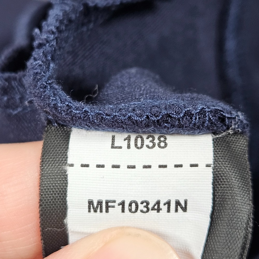 Cuts Clothing Sweatshirt Mens XL Navy Blue 1/4 Zip Athleisure Pockets‎ *FLAW - Picture 12 of 13